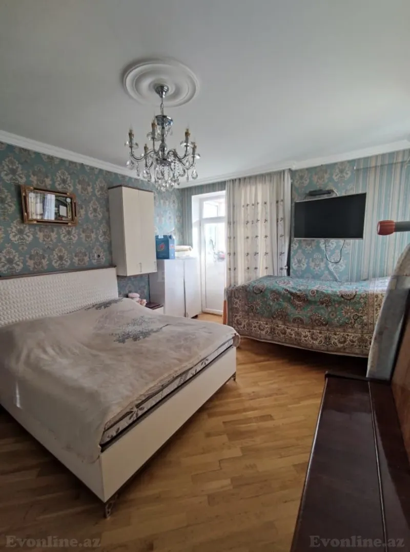 Satılır 3 otaqlı Mənzil Yeni tikili 115 m² İnşaatçılar m. - şəkil 3