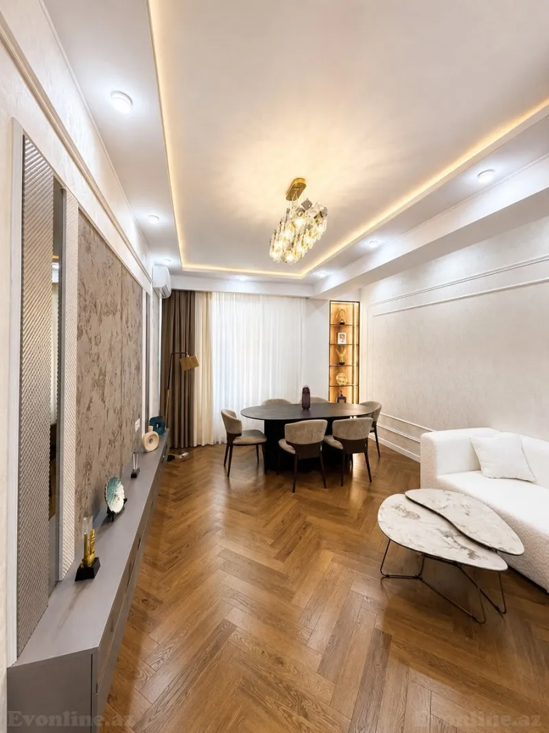 Satılır 2 otaqlı Mənzil Yeni tikili 85 m² Nəsimi r. - şəkil 2