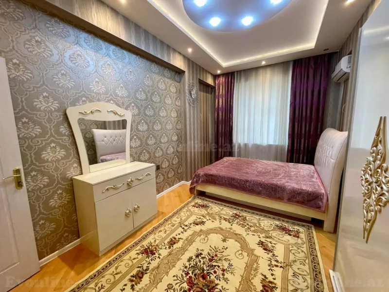 Kirayə verilir 3 otaqlı Mənzil Yeni tikili 110 m² Elmlər Akademiyası m. - şəkil 9