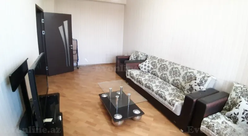 Kirayə verilir 2 otaqlı Mənzil Yeni tikili 90 m² Nəsimi r. - şəkil 2