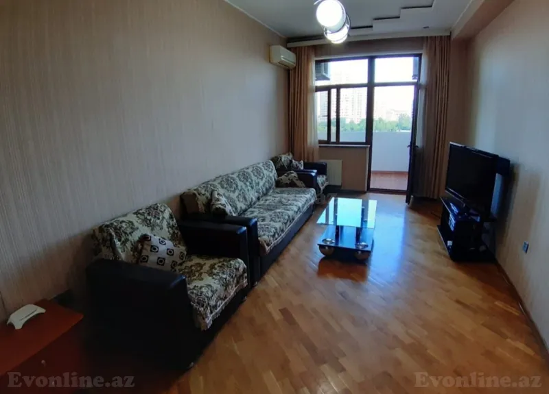 Kirayə verilir 2 otaqlı Mənzil Yeni tikili 90 m² Nəsimi r. - şəkil 3