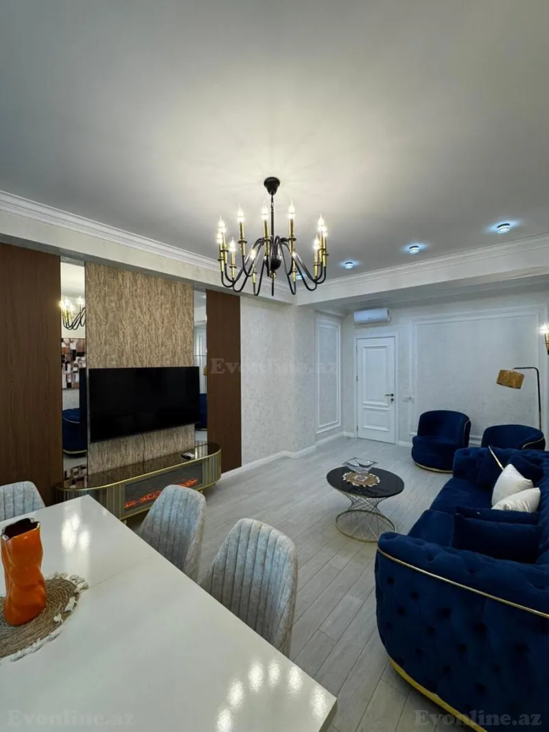 Satılır 3 otaqlı Mənzil Yeni tikili 116 m² Nəsimi r. - şəkil 3