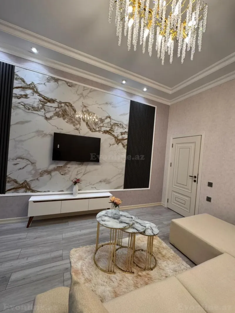 Kirayə verilir 2 otaqlı Mənzil Yeni tikili 70 m² Sahil m. - şəkil 3