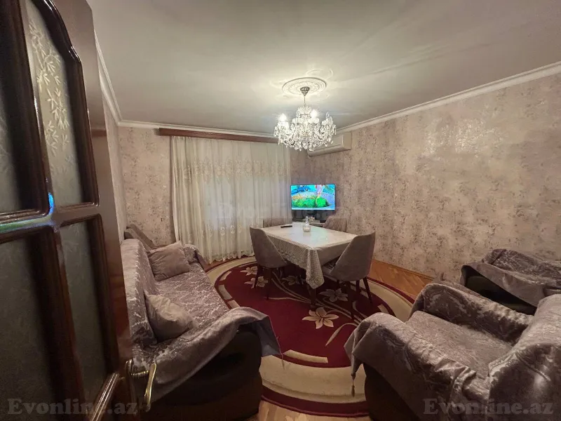 Satılır 2 otaqlı Mənzil Köhnə tikili 65 m² Nəsimi m. - şəkil 2
