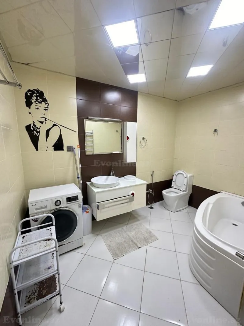 Kirayə verilir 2 otaqlı Mənzil Yeni tikili 70 m² Həzi Aslanov m. - şəkil 9