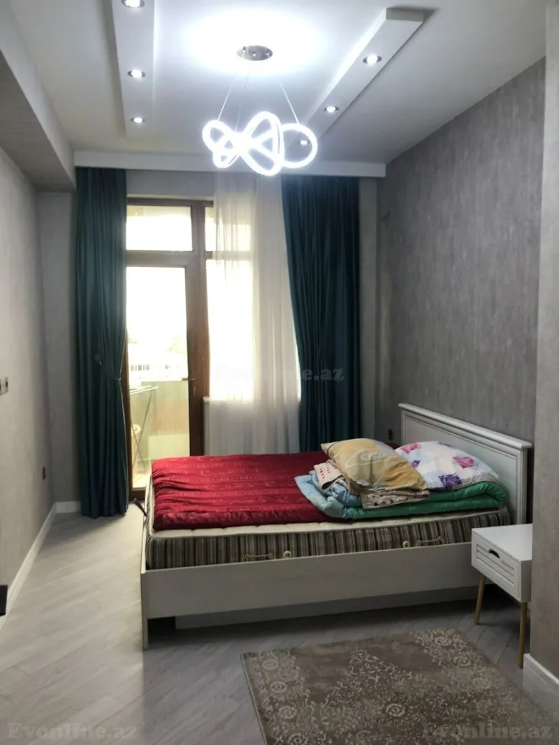 Kirayə verilir 2 otaqlı Mənzil Yeni tikili 53 m² Qara Qarayev m. - şəkil 2