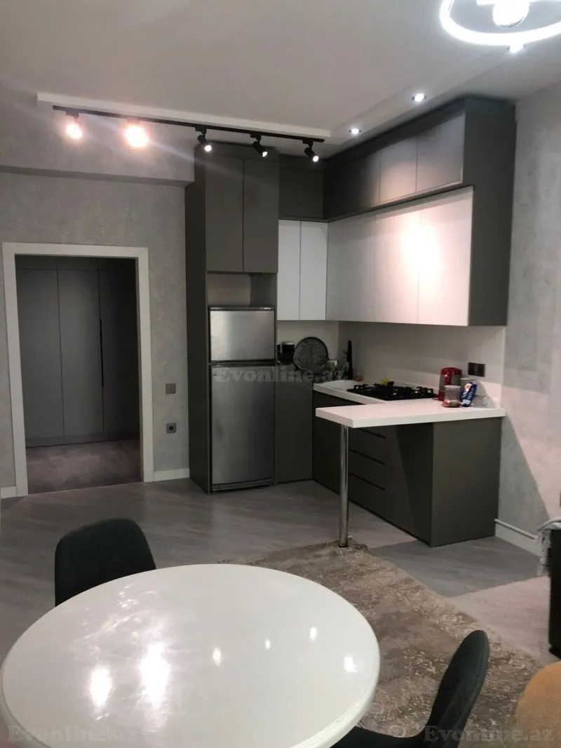 Kirayə verilir 2 otaqlı Mənzil Yeni tikili 53 m² Qara Qarayev m. - şəkil 3