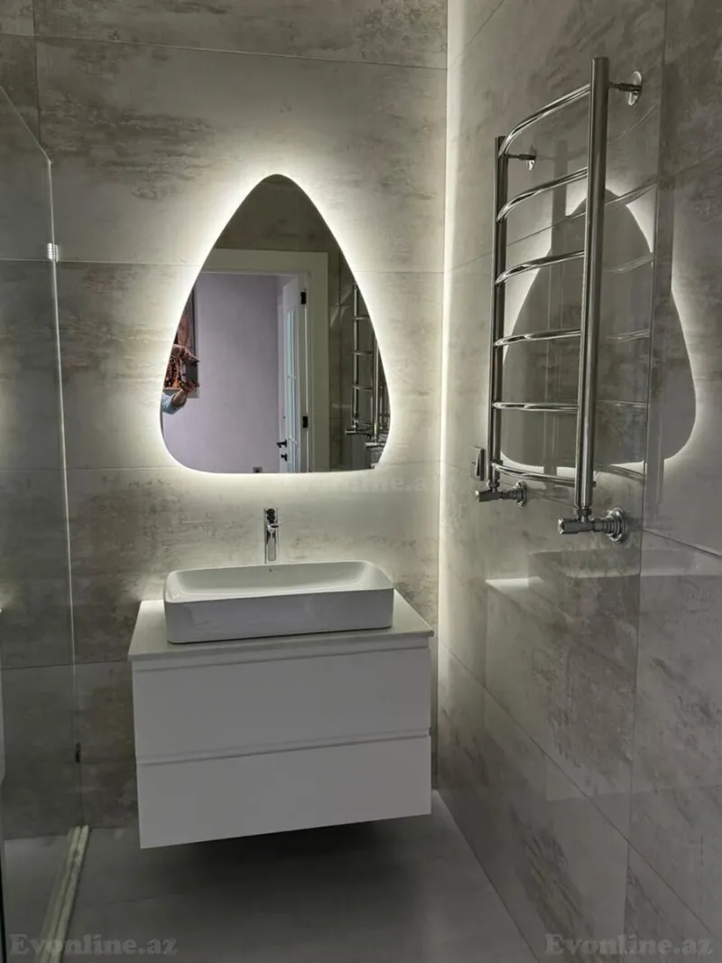 Kirayə verilir 2 otaqlı Mənzil Yeni tikili 53 m² Qara Qarayev m. - şəkil 8