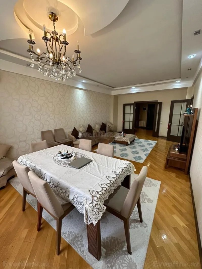 Satılır 3 otaqlı Mənzil Yeni tikili 130 m² Nəriman Nərimanov m. - şəkil 3