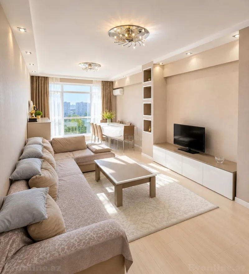 3 otaqlı Mənzil 130 m² Nəriman Nərimanov m. Kirayə verilir