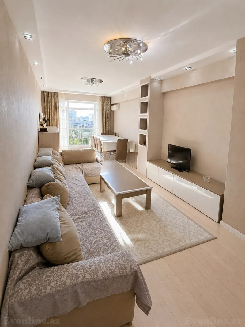 Kirayə verilir 3 otaqlı Mənzil Yeni tikili 130 m² Nəriman Nərimanov m. - şəkil 3