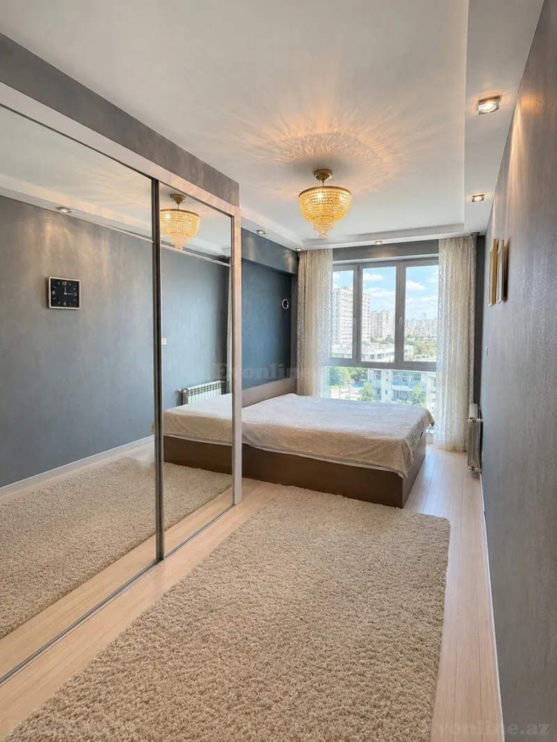 Kirayə verilir 3 otaqlı Mənzil Yeni tikili 130 m² Nəriman Nərimanov m. - şəkil 4
