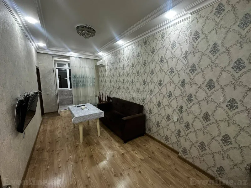 Kirayə verilir 2 otaqlı Mənzil Yeni tikili 65 m² Qara Qarayev m. - şəkil 2