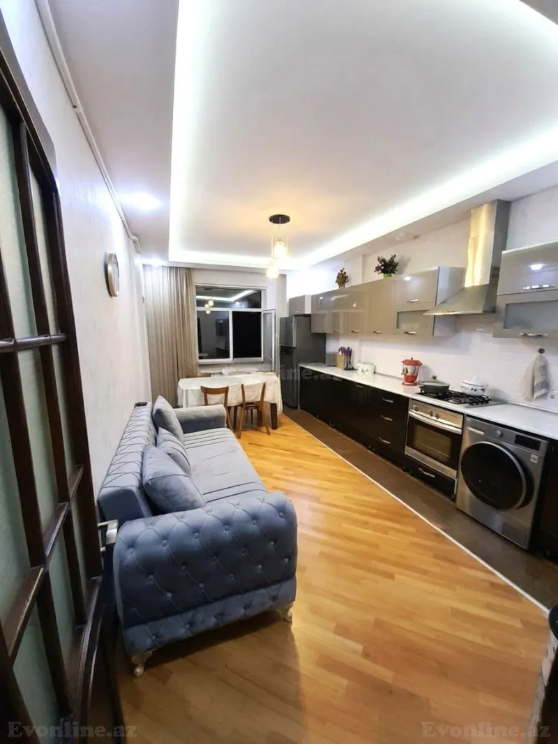 Satılır 3 otaqlı Mənzil Yeni tikili 130 m² İnşaatçılar m. - şəkil 4