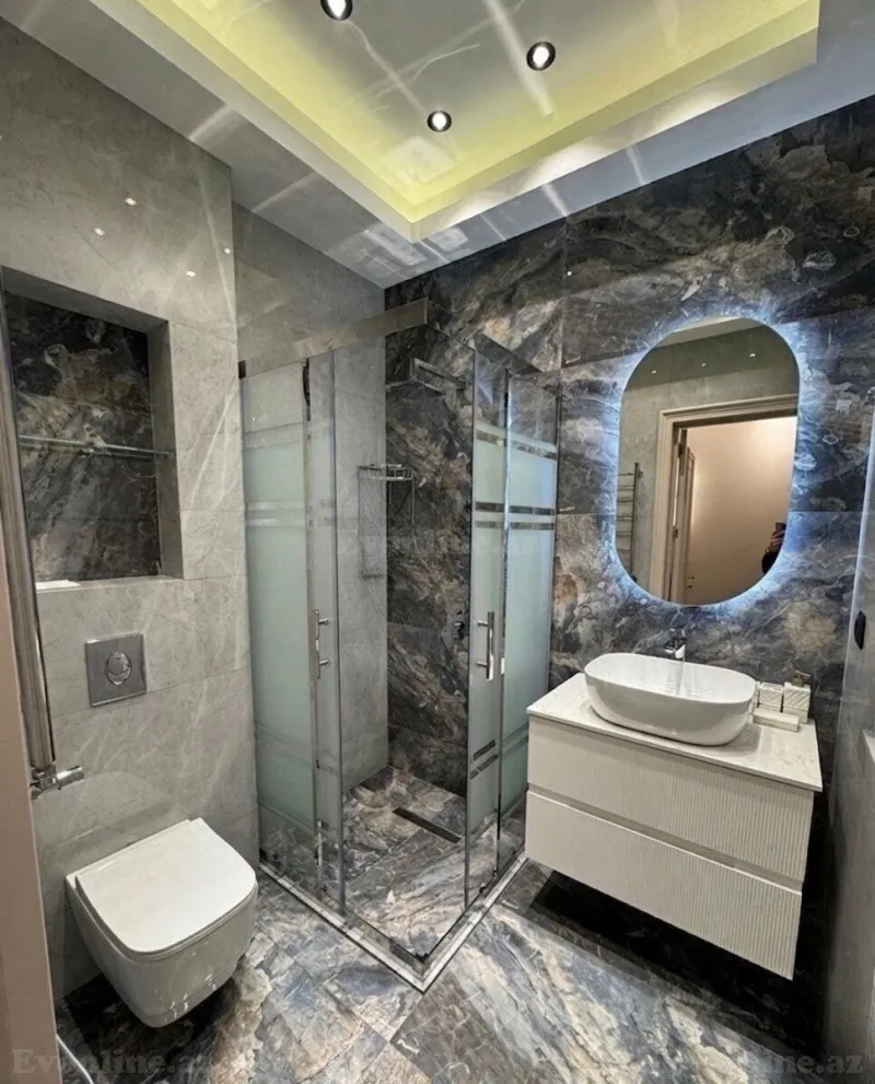 Satılır 3 otaqlı Mənzil Yeni tikili 123 m² Elmlər Akademiyası m. - şəkil 8