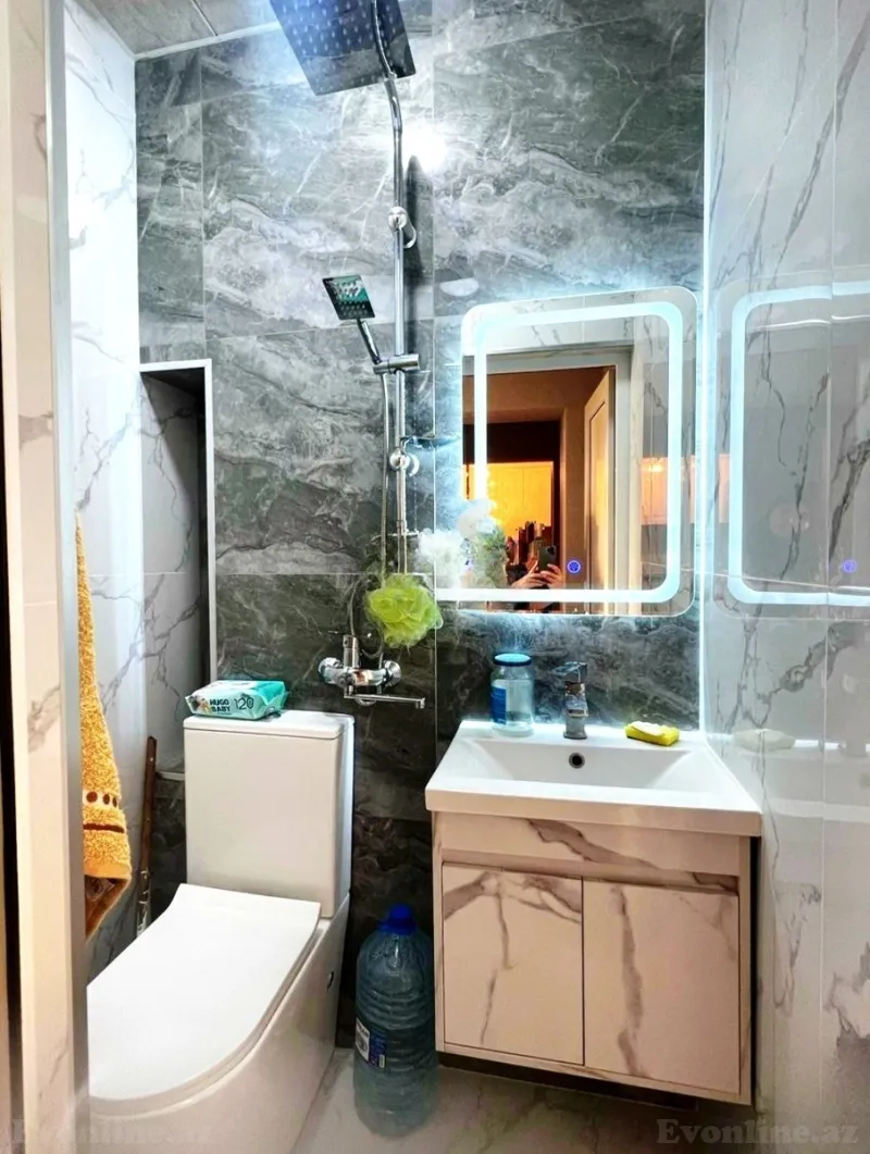 Satılır 2 otaqlı Mənzil Yeni tikili 48 m² Dərnəgül m. - şəkil 5