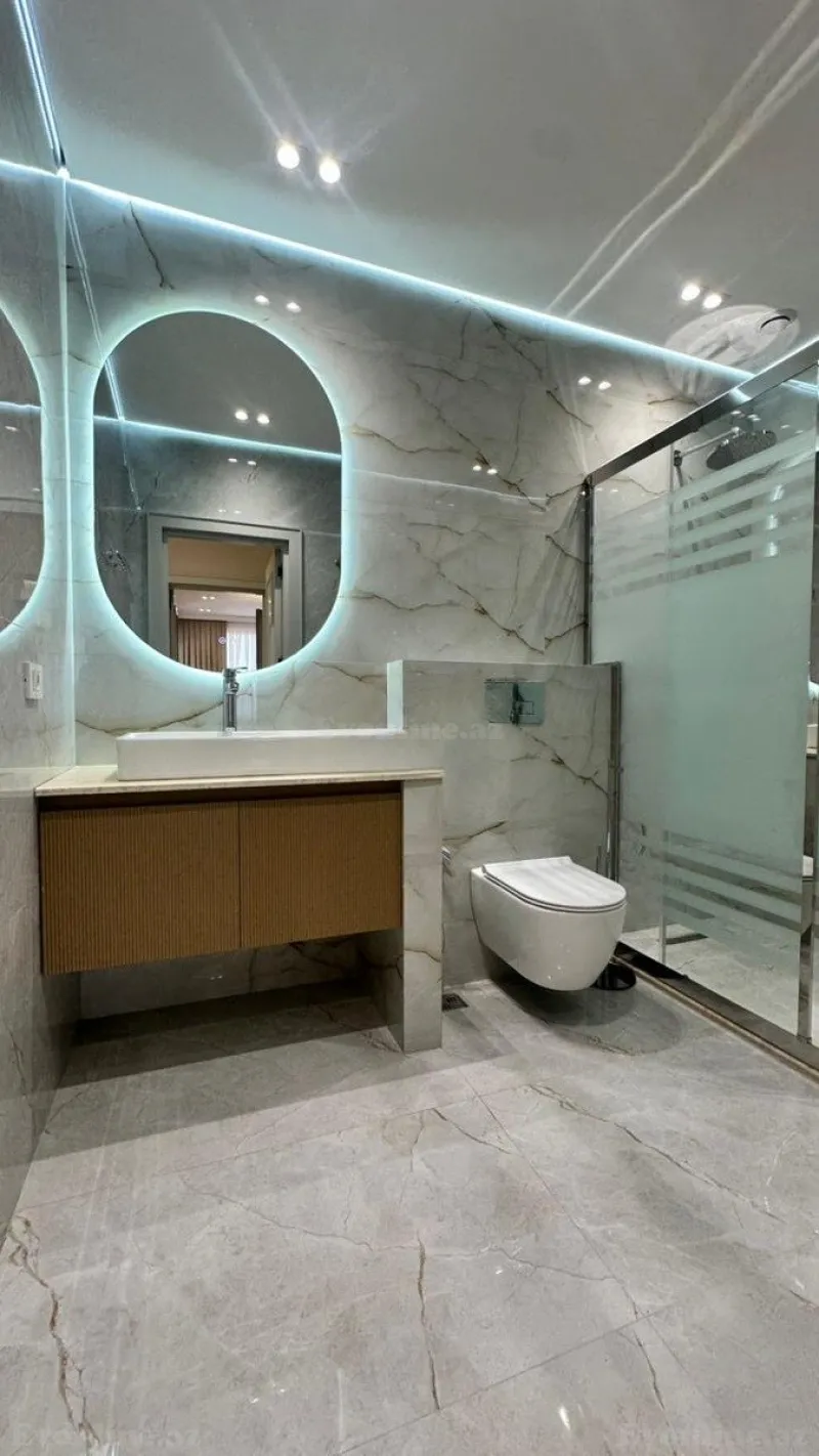 Satılır 4 otaqlı Mənzil Yeni tikili 155 m² Həzi Aslanov m. - şəkil 16