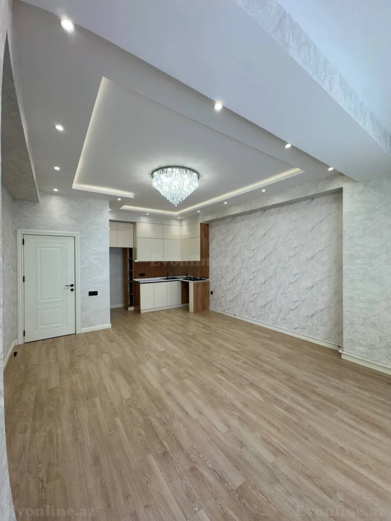 Satılır 2 otaqlı Mənzil Yeni tikili 75 m² Qara Qarayev m. - şəkil 2