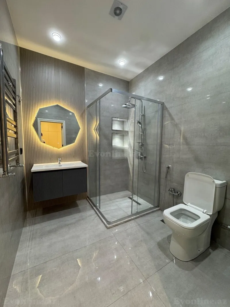 Satılır 2 otaqlı Mənzil Yeni tikili 75 m² Qara Qarayev m. - şəkil 8