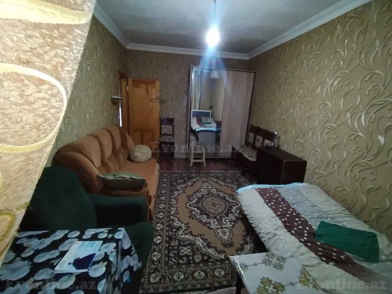Kirayə verilir 2 otaqlı Mənzil Köhnə tikili 36 m² Memar Əcəmi m. - şəkil 2