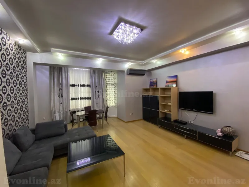 Kirayə verilir 3 otaqlı Mənzil Yeni tikili 150 m² Nəsimi r. - şəkil 3