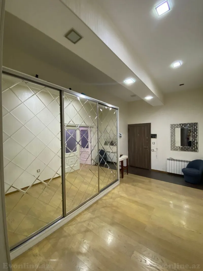 Kirayə verilir 3 otaqlı Mənzil Yeni tikili 150 m² Nəsimi r. - şəkil 4