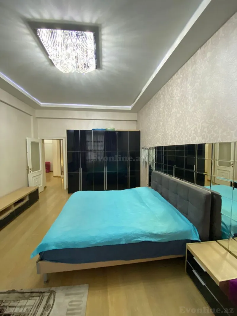Kirayə verilir 3 otaqlı Mənzil Yeni tikili 150 m² Nəsimi r. - şəkil 6