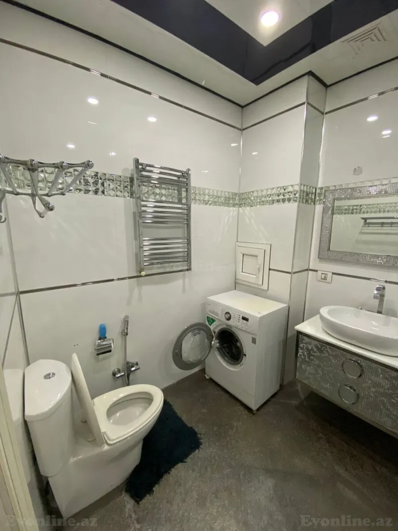 Kirayə verilir 3 otaqlı Mənzil Yeni tikili 150 m² Nəsimi r. - şəkil 11
