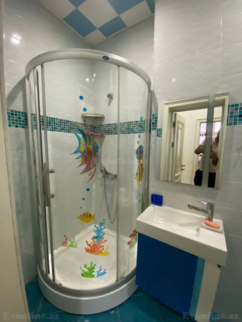 Kirayə verilir 3 otaqlı Mənzil Yeni tikili 150 m² Nəsimi r. - şəkil 12