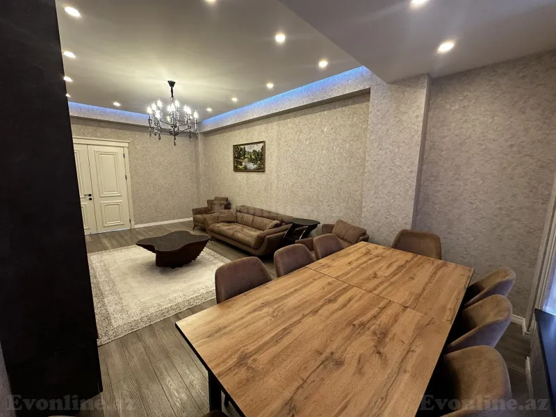Kirayə verilir 3 otaqlı Mənzil Yeni tikili 99 m² İnşaatçılar m. - şəkil 3