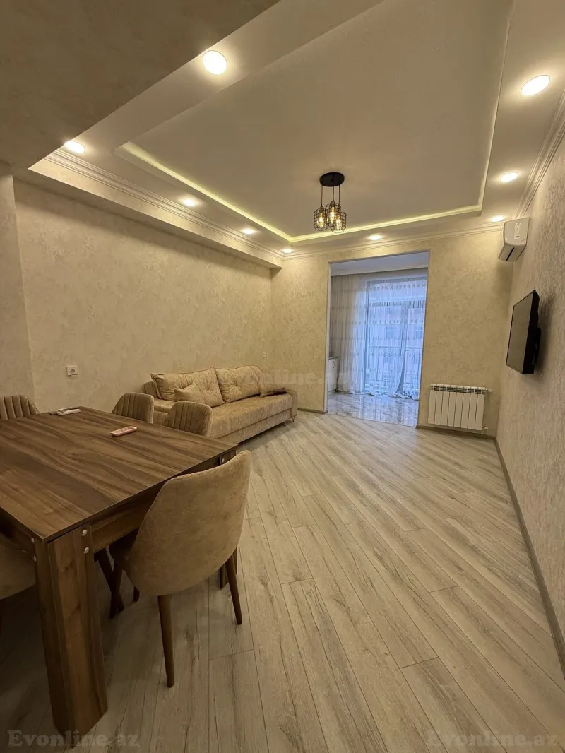 Kirayə verilir 2 otaqlı Mənzil Yeni tikili 65 m² Dərnəgül m. - şəkil 4