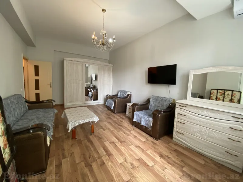 Kirayə verilir 1 otaqlı Mənzil Yeni tikili 80 m² Həzi Aslanov - şəkil 3