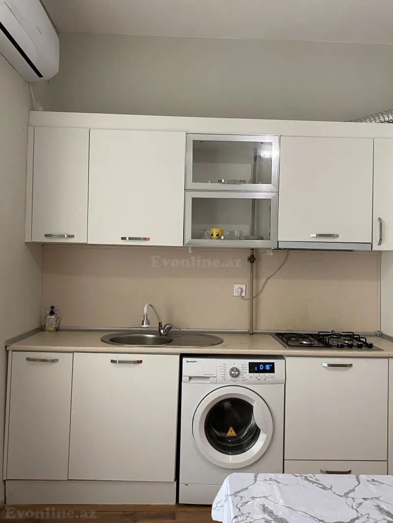 Kirayə verilir 1 otaqlı Mənzil Yeni tikili 80 m² Həzi Aslanov - şəkil 11