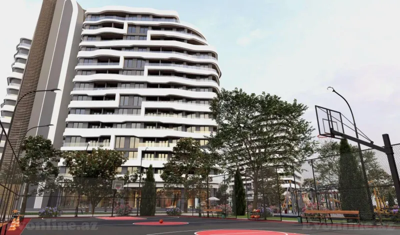 Satılır 1 otaqlı Mənzil Yeni tikili 51 m² Bakıxanov