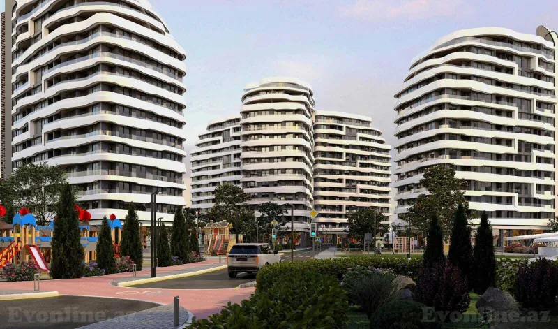 Satılır 1 otaqlı Mənzil Yeni tikili 51 m² Bakıxanov - şəkil 4