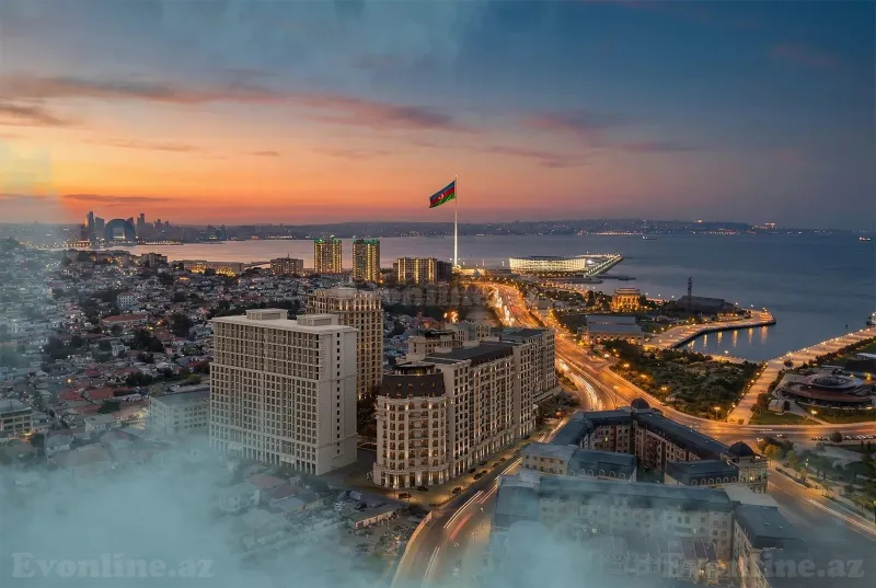 2 otaqlı Mənzil 125 m² Bayıl Satılır