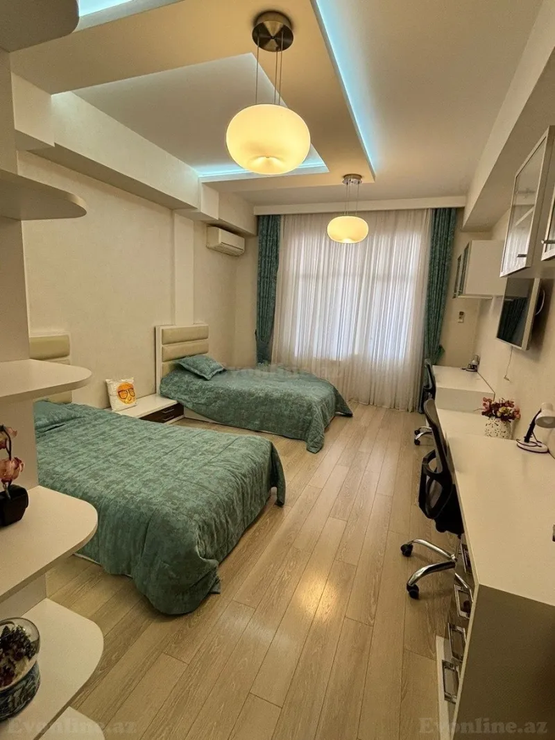 Kirayə verilir 3 otaqlı Mənzil Yeni tikili 140 m² Səbail r. - şəkil 4