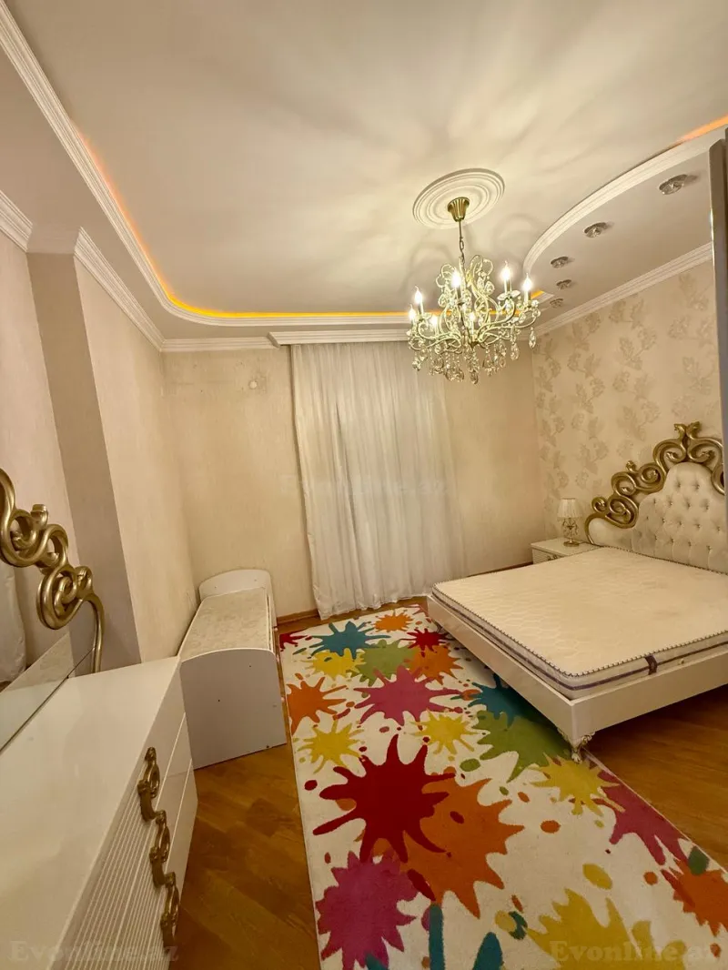 Kirayə verilir 3 otaqlı Mənzil Yeni tikili 100 m² 8 Noyabr m. - şəkil 2