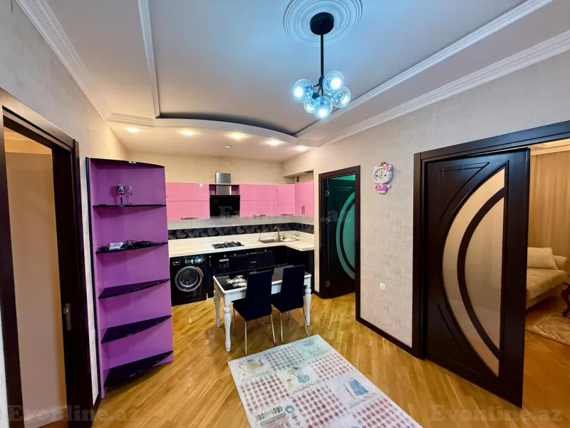 Kirayə verilir 3 otaqlı Mənzil Yeni tikili 100 m² 8 Noyabr m. - şəkil 3