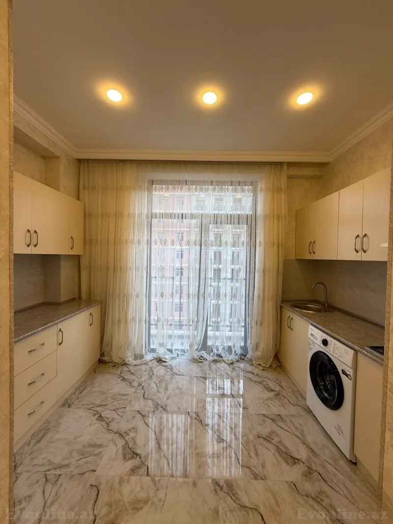 Kirayə verilir 2 otaqlı Mənzil Yeni tikili 75 m² Dərnəgül m. - şəkil 3