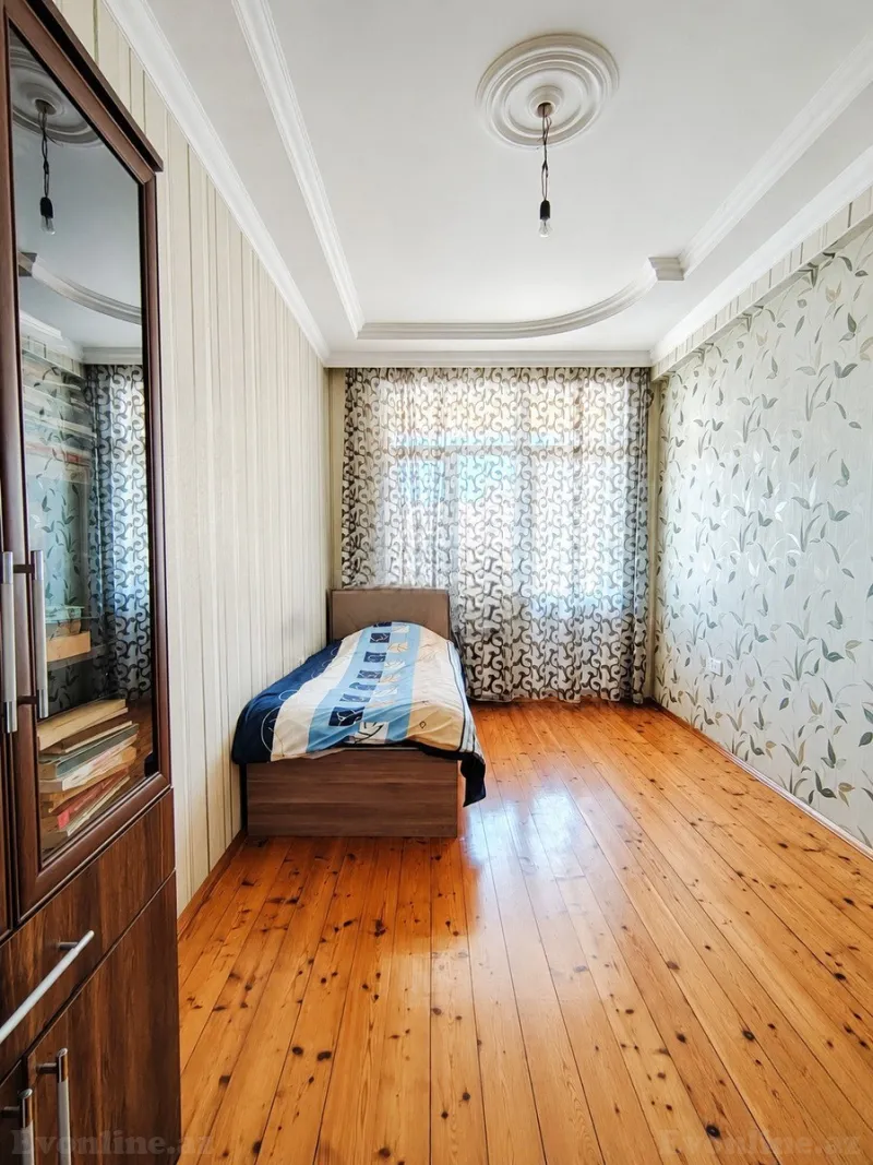 Satılır 3 otaqlı Mənzil Yeni tikili 115 m² Həzi Aslanov m. - şəkil 3