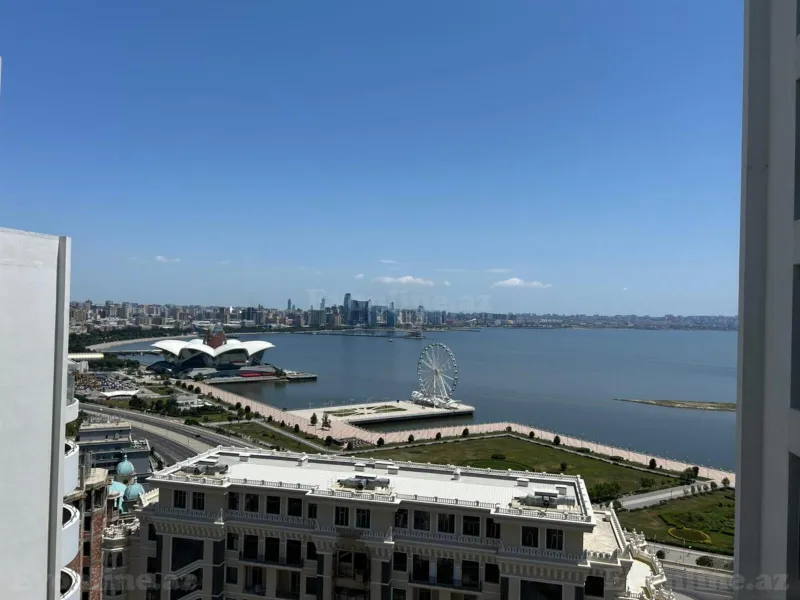 Kirayə verilir 4 otaqlı Mənzil Yeni tikili 165 m² Səbail r. - şəkil 2