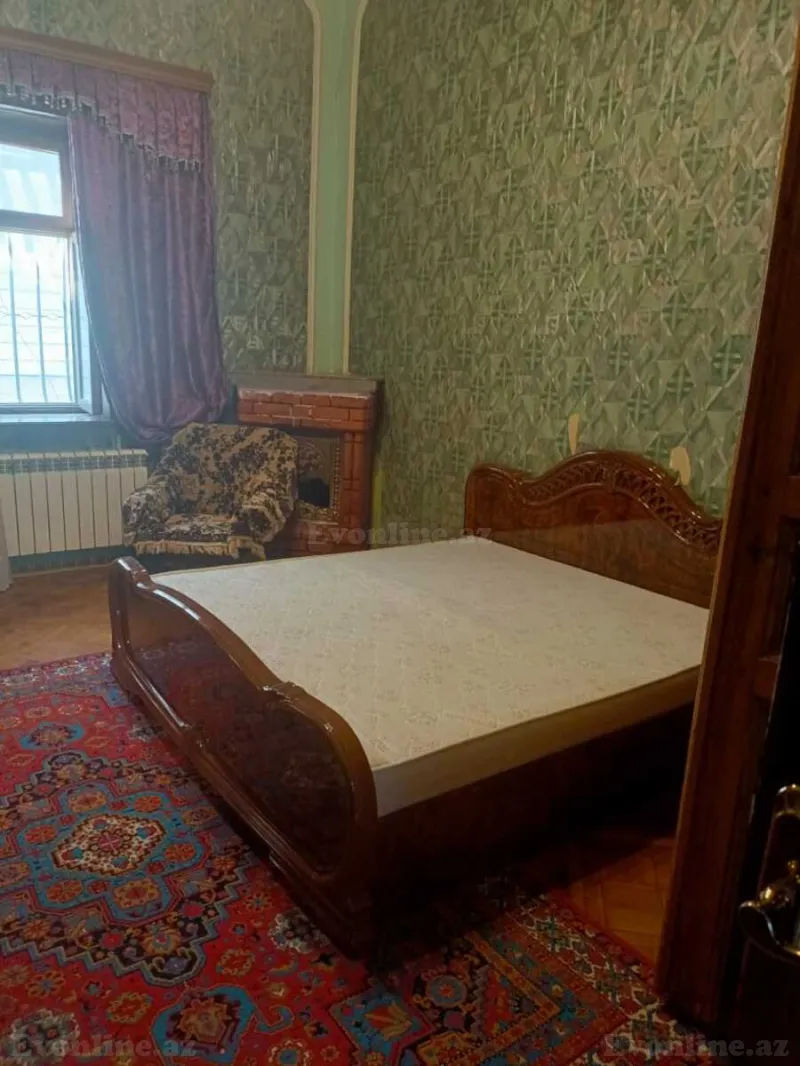 Kirayə verilir 3 otaqlı Mənzil Köhnə tikili 80 m² Nəsimi r. - şəkil 4
