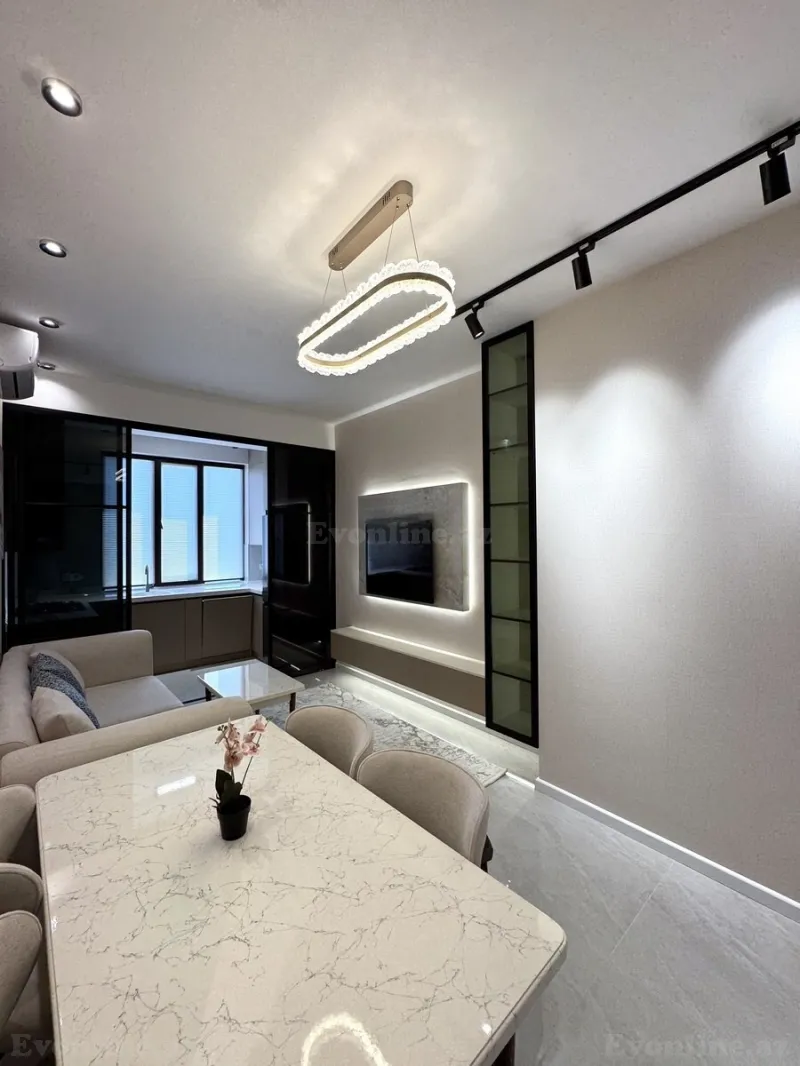 Satılır 2 otaqlı Mənzil Yeni tikili 55.8 m² Həzi Aslanov - şəkil 4