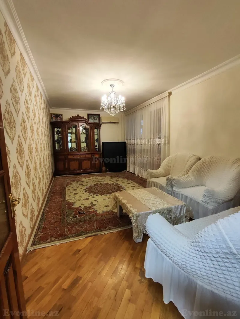 Satılır 4 otaqlı Mənzil Köhnə tikili 100 m² Əhmədli m. - şəkil 15