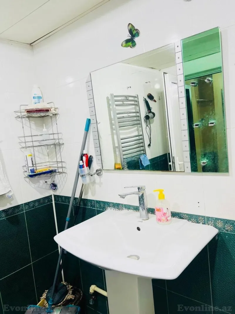 Kirayə verilir 3 otaqlı Mənzil Yeni tikili 100 m² Həzi Aslanov m. - şəkil 7