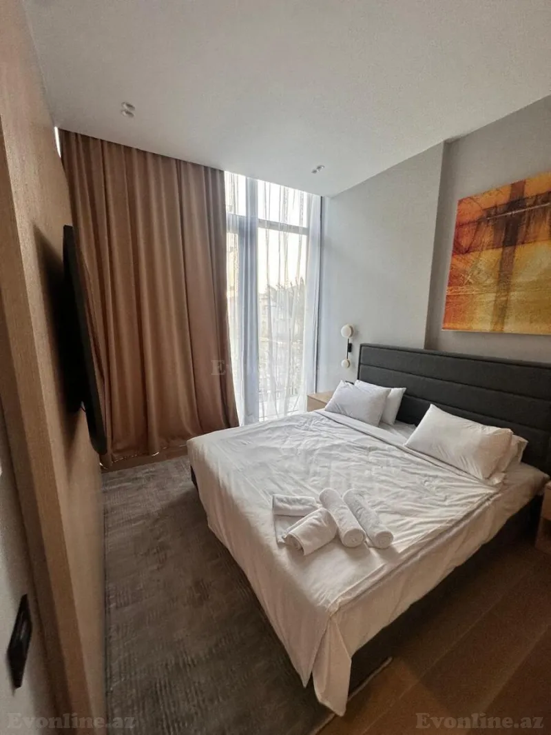 Kirayə verilir 2 otaqlı Mənzil Yeni tikili 90 m² Sea Breeze - şəkil 3