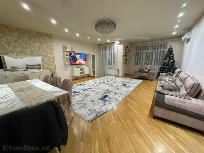 Satılır 3 otaqlı Mənzil Yeni tikili 133 m² Dərnəgül m. - şəkil 2
