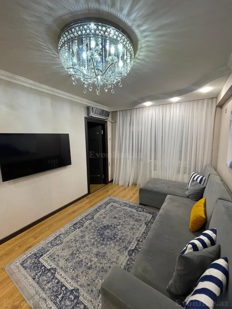Kirayə verilir 3 otaqlı Mənzil Yeni tikili 90 m² Nəriman Nərimanov m. - şəkil 4