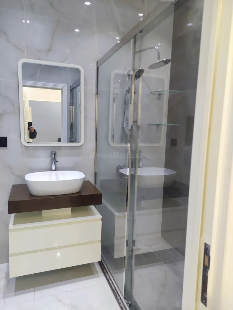 Satılır 2 otaqlı Mənzil Yeni tikili 80 m² Xətai r. - şəkil 13
